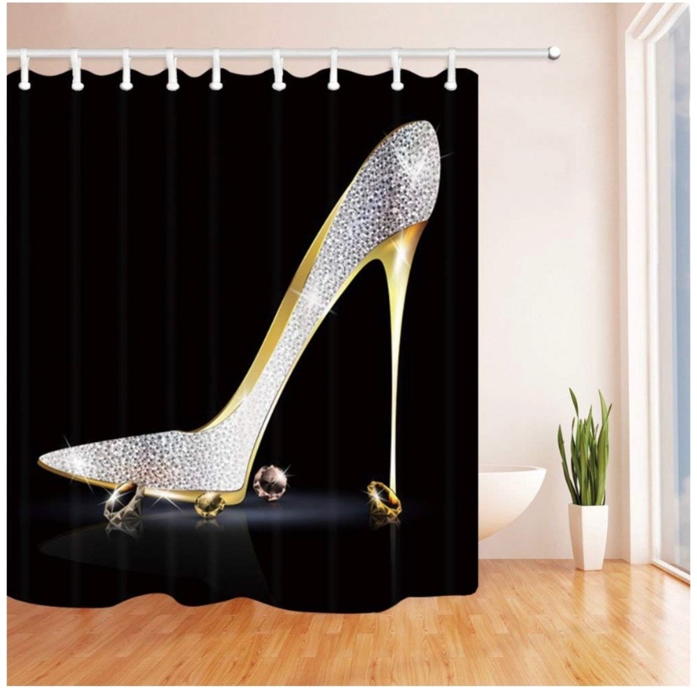 High Heel Shower Curtain
